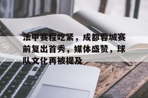 包含法甲赛程吃紧，成都蓉城赛前复出首秀，媒体盛赞，球队文化再被提及的词条